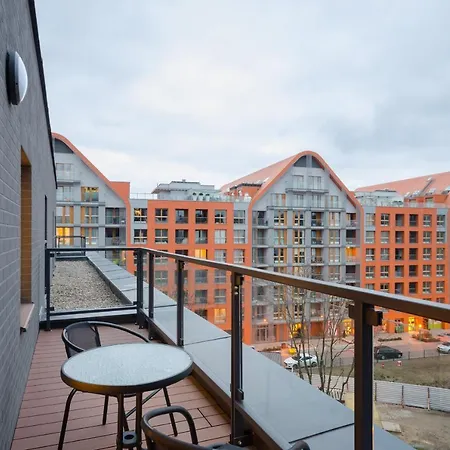 Apartmán Littleheaven Studia & Apartmenty Gdaňsk